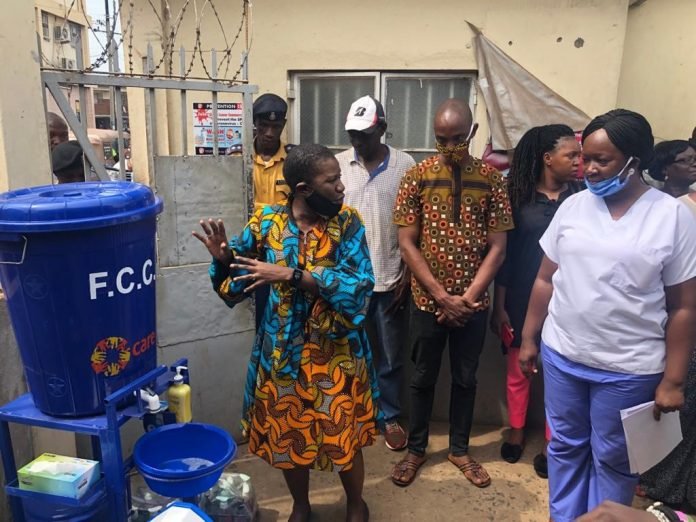 COVENANT NEWSPAPER - FCC ROLLS OUT DONATION OF HAND WASHING STATIONS TO ALL 74 PHUS IN FREETOWN WITH SUPPORT FROM CARE