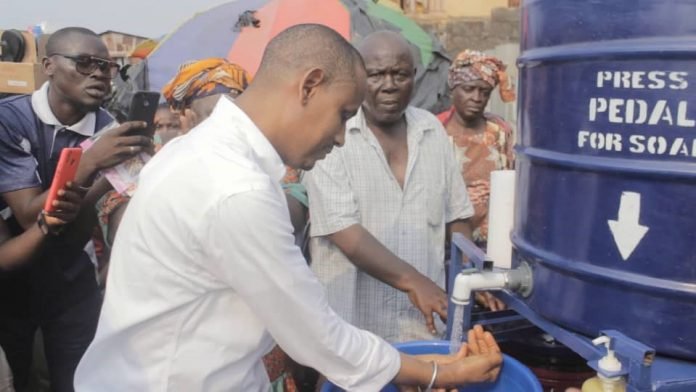 COVENANT NEWSPAPER - HON. CHERNOR MAJU BAH (CHERICOCO) TAKES CORONAVIRUS SENSITIZATION AND ASSISTANCE TO HIS CONSTITUENCY