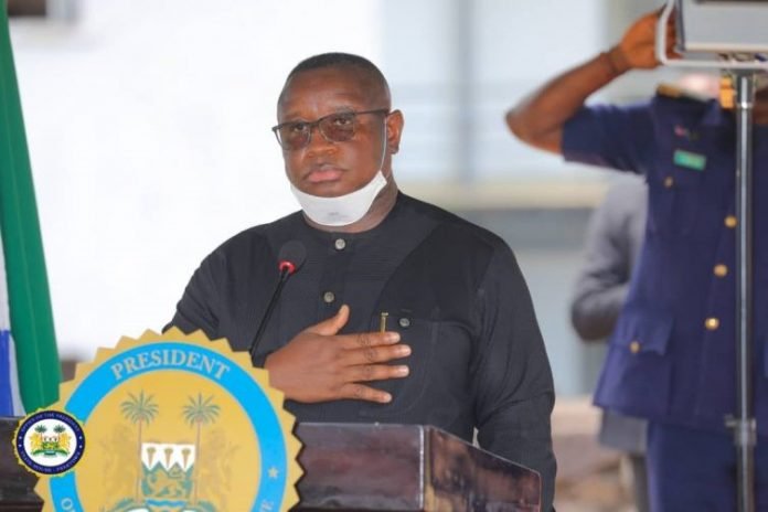 COVENANT NEWSPAPER - PRESIDENT BIO ENCOURAGES SIERRA LEONEANS TO INCREASE COMMUNITY SURVEILLANCE.