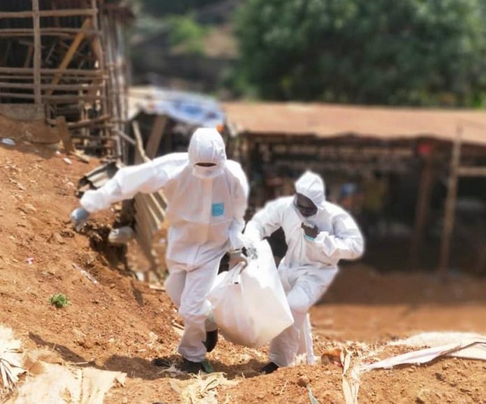 FORTY CORPES COLLECTED IN TWO DAYS OF CORONAVIRUS LOCKDOWN - CORONER TECHNICIAN AVER1