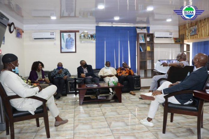 MINISTER OF TRANSPORT AND AVIATION TOURS SLCAA