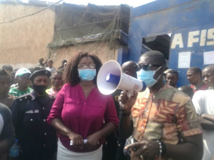 Afrimoney Supports Susan’s Bay Fire Victims with Le 400M