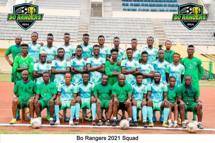 Bo Rangers 2021 Squad