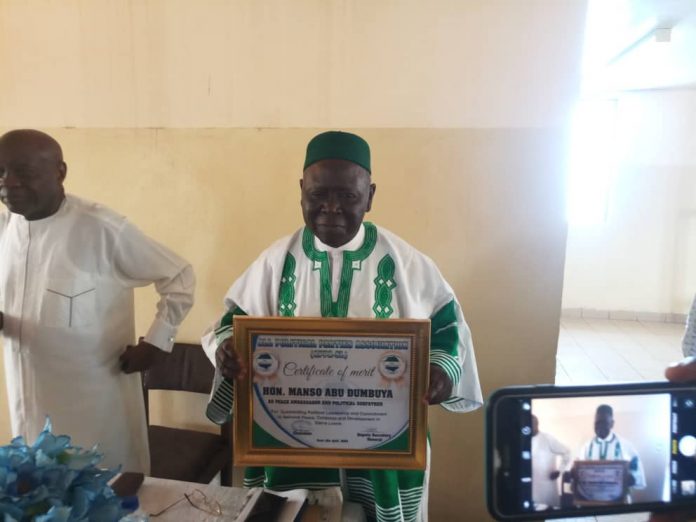 Hon. Manso Dumbuya - an Epitome of National Peace, Cohesiveness and Development, Still Fit for Purpose