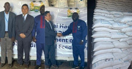 Korea Donates 1,800 Metric Tons of Rice to Boost school Feeding