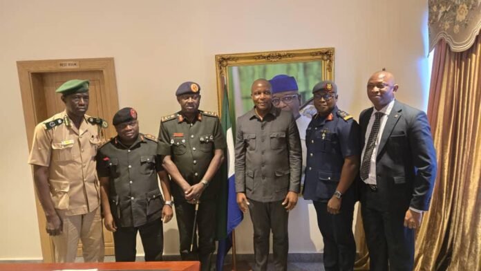 NASSIT Director General Meets with Forces Leadership to Strengthen Partnership