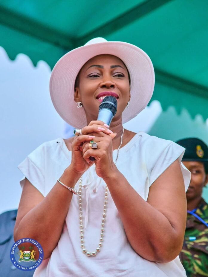 fatima maada bio celebrates the enduring legacy of the hands off our girls campaign .