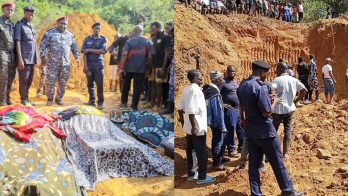 mud slide at kumao mining site kills four, three survive