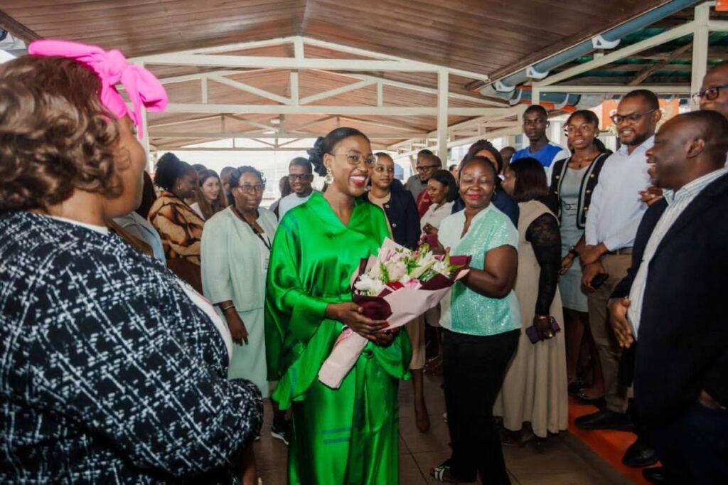 trailblazer at the helm aïcha touré takes the reins of orange sierra leone. 