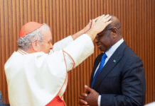President Julius Maada Bio Welcomes Cardinal Arrigo Miglio to Sierra Leone image