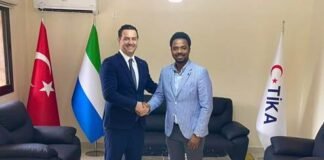 Minister Ibrahim Sannoh Engages TİKA Country Director image