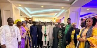 Batilo Songa Observes Last Ramadan Juma Prayer at SLPP Headquarters image